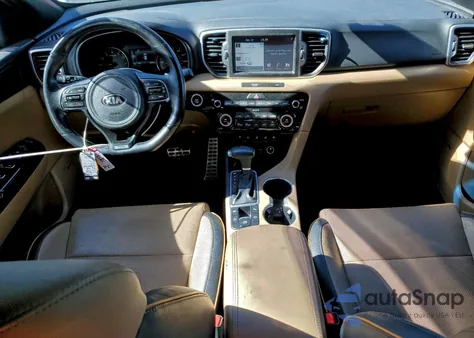 2018 Kia Sportage Sx from USA, damaged, VIN KNDPR3A61J7397428